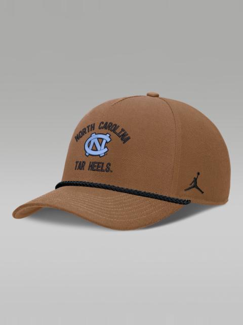 Jordan North Carolina Military Appreciation Rise Men's Jordan Brand Dri-FIT College A-Frame Adjustable Hat