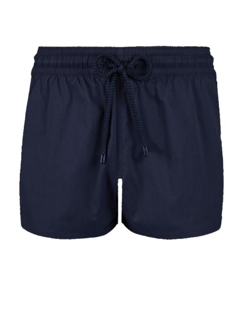Vilebrequin Men short and fitted stretch Swim Trunks solid
