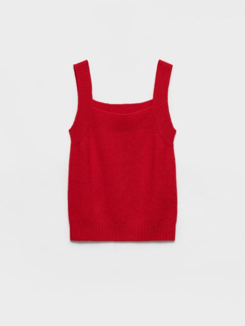 Prada Shetland wool tank top