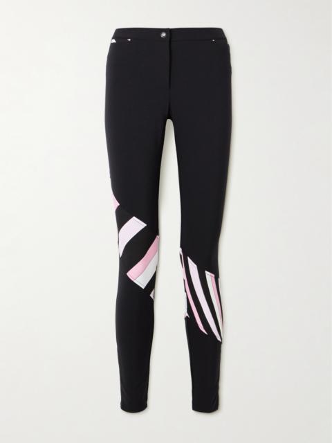 PUCCI Paneled Printed Stretch-shell Ski Pants