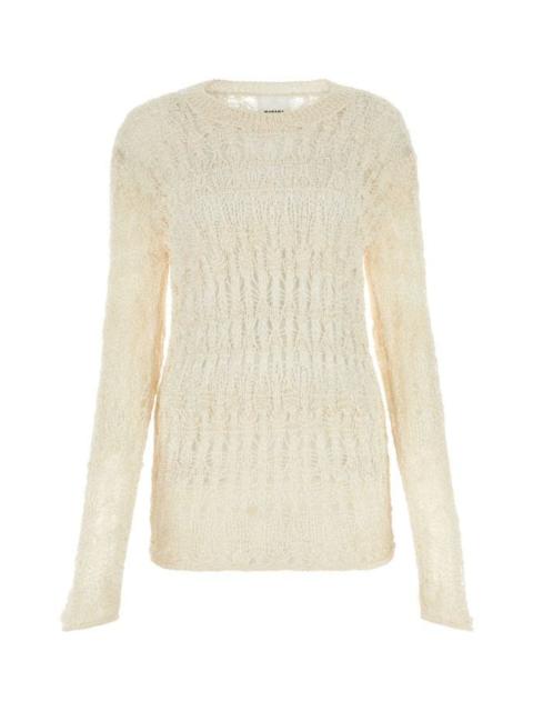Isabel Marant Ivory cotton blend Cooper sweater