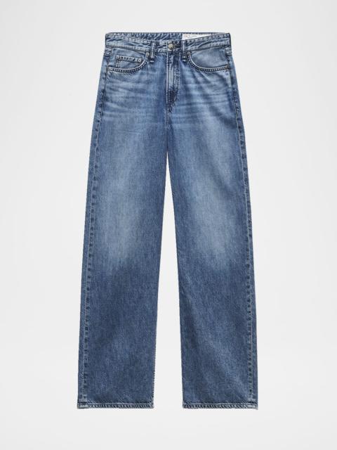 rag & bone Featherweight Logan Wide-Leg Jeans