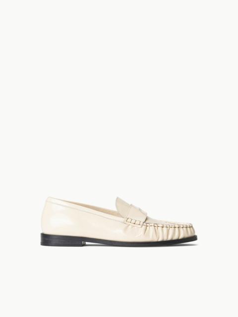 STAUD LOULOU LOAFER CREAM