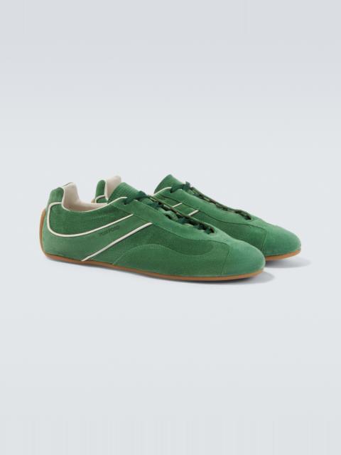 TOM FORD Aston suede sneakers