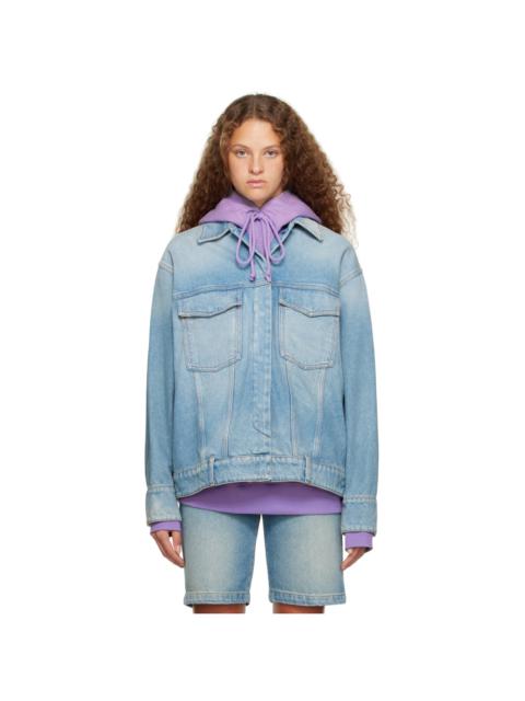 Sportmax Blue Gatti Denim Jacket