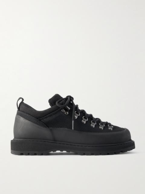 Diemme Roccia Basso Sport Rubber and Suede-Trimmed Tech-Shell Hiking Boots