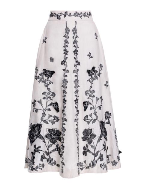 Agua by Agua Bendita Bergamota Guayacan Maxi Skirt