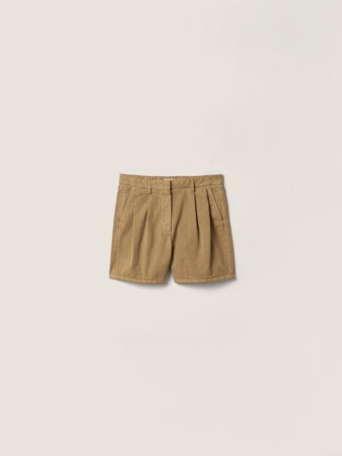 Miu Miu Old gabardine Bermudas