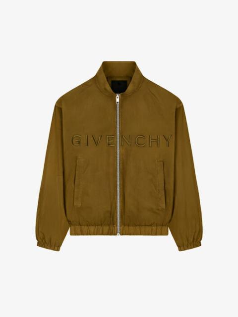 Givenchy GIVENCHY 4G JOGGER JACKET IN SHIFTING NYLON