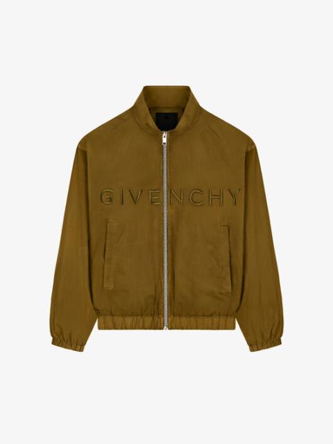 GIVENCHY 4G JOGGER JACKET IN SHIFTING NYLON