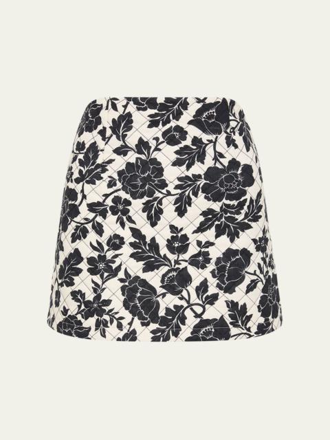 POSSE Romeo Floral Mini Skirt