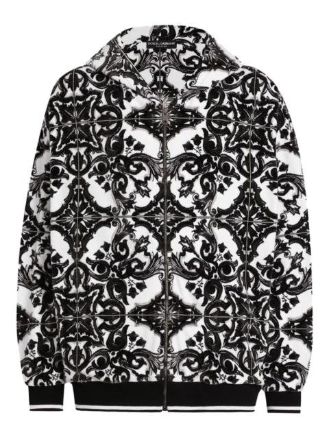 Dolce & Gabbana Majolica-print hoodie