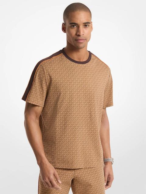 MICHAEL KORS Signature Logo Cotton T-Shirt