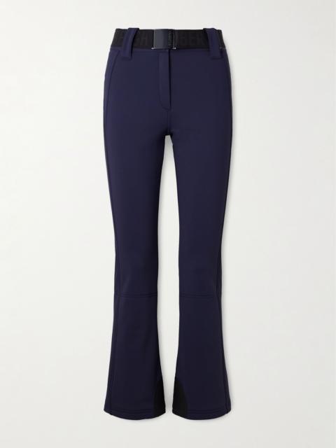 GOLDBERGH Pippa belted flared ski pants Navy