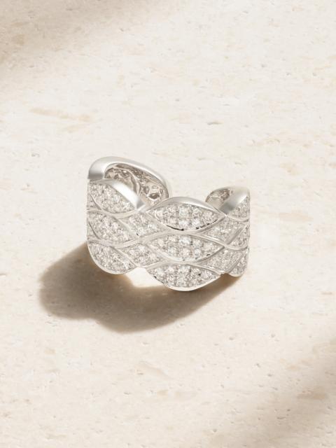ANITA KO Talitha 18-karat White Gold Diamond Ear Cuff