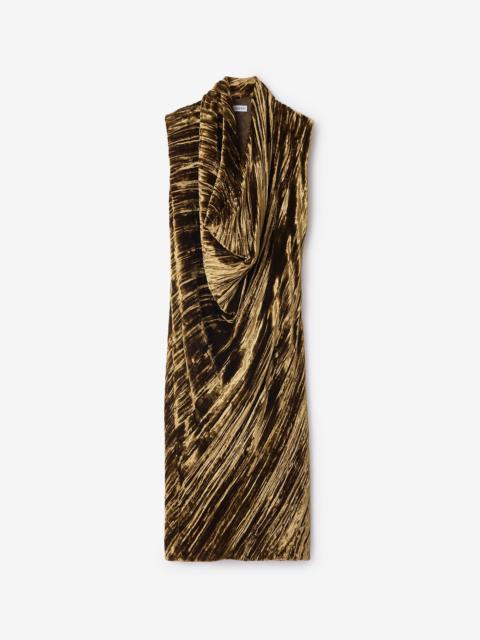Burberry Velvet Dress
