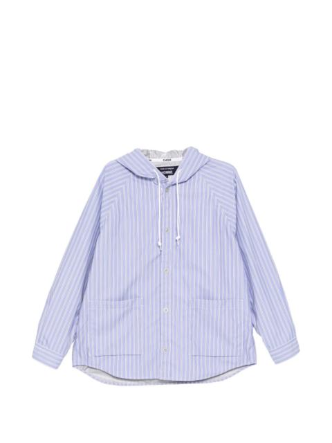 Comme des Garçons Homme striped hoodie