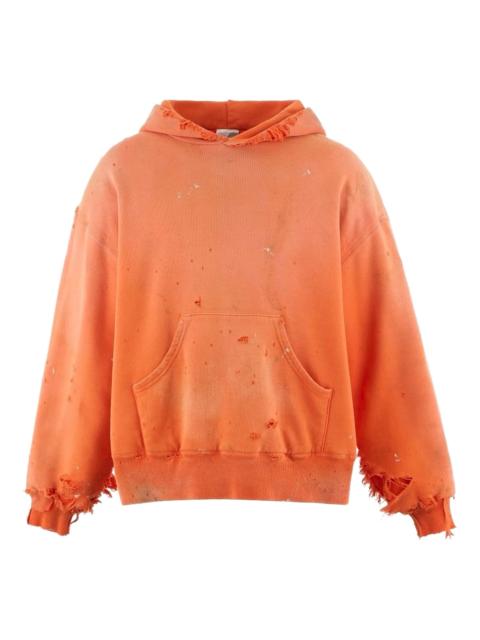 SAINT M×××××× Saint Mxxxxxx Distressed Hoodie