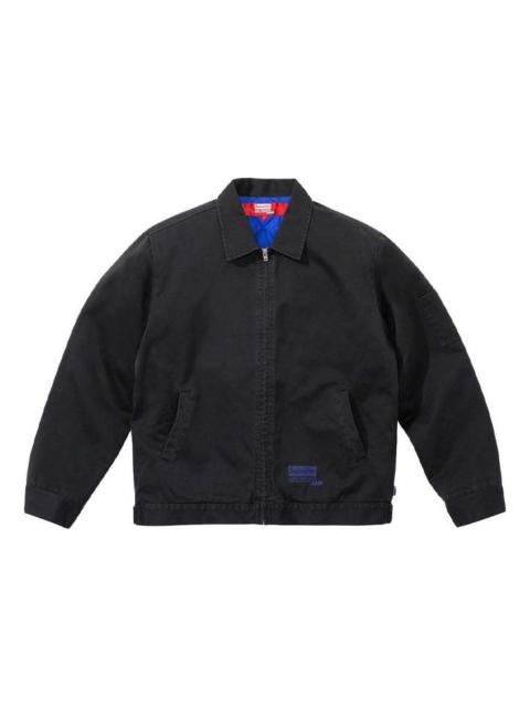 Supreme Supreme x JUNYA WATANABE COMME des GARONS MAN Printed Work Jacket 'Black Navy' SUP-FW21-284
