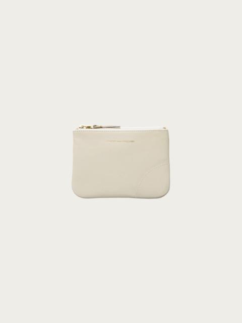 Comme Des Garçons Zip Wallet - Off White