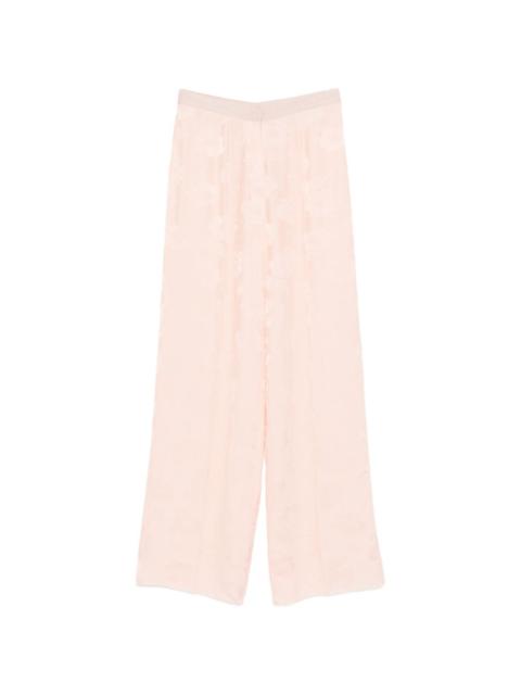 forte_forte floral-print trousers