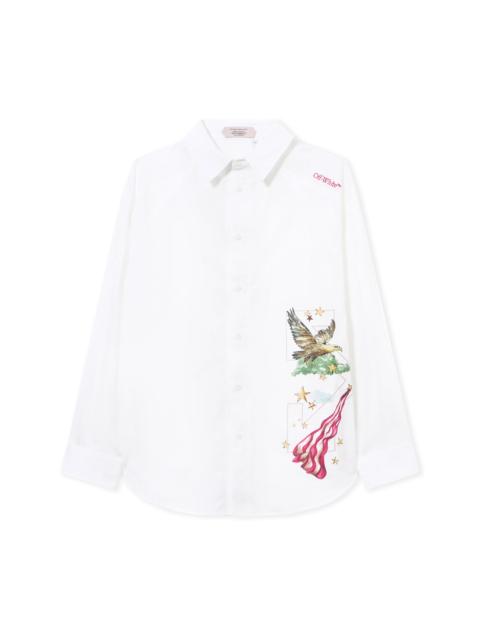 Off-White Dream Arrow Poplin Overshirt