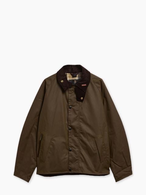 Barbour BARBOUR ICONS TRANSPORT WAX JACKET BROWN