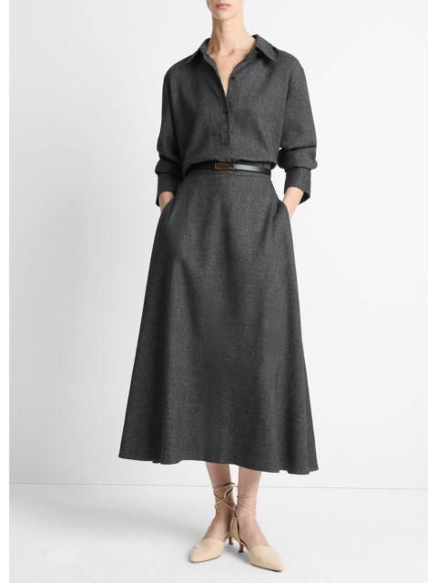 Vince Italian Jaspe Full Skirt