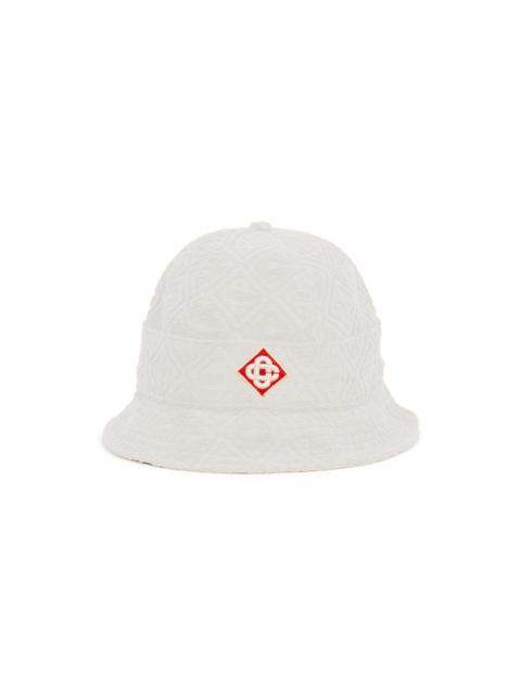 CASABLANCA Monogram Terry Bucket Hat