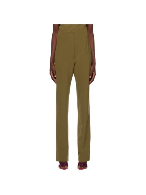 Paris Georgia Taupe Bootleg Trousers