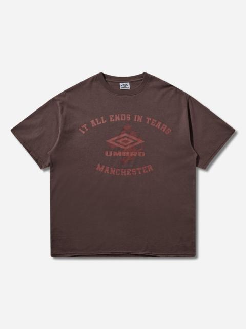 umbro It All Ends In Tears T-Shirt Plum