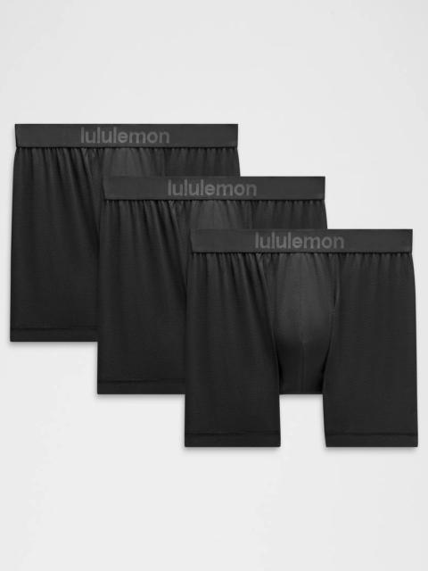 lululemon Always In Motion Mesh Boxer Brief 5" *3 Pack