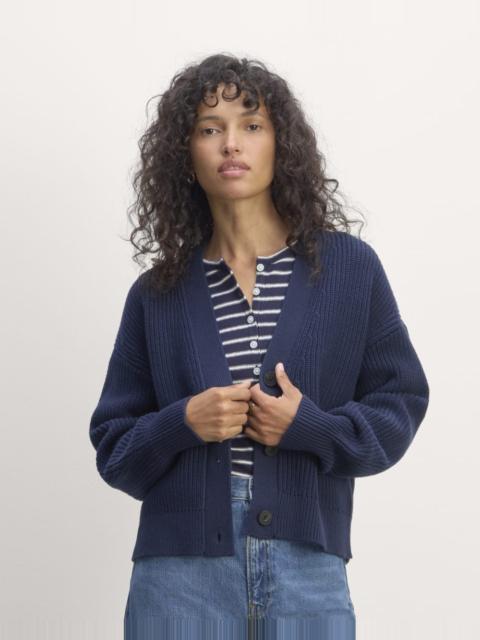 EVERLANE THE BOXY CARDIGAN IN EVERYDAY COTTON