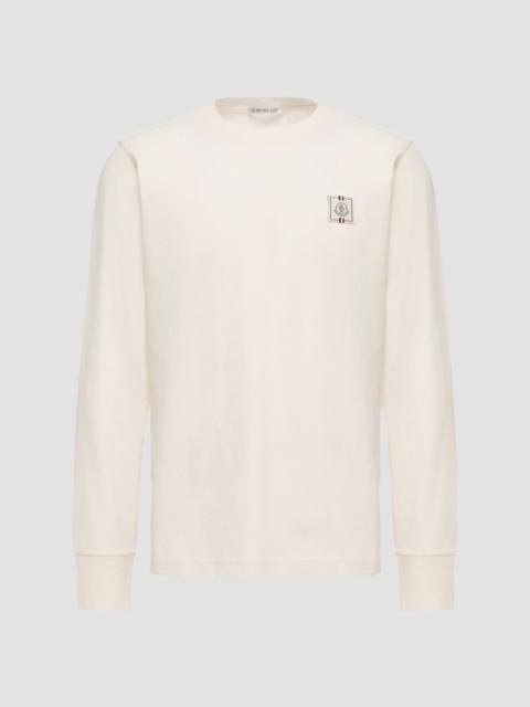 Moncler Men's Crewneck T-Shirt in Cotton - Off White