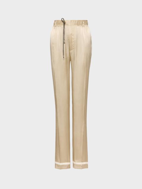 Maison Margiela Satin Drawstring Trousers