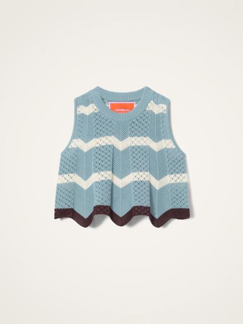 La DoubleJ Chevron Top