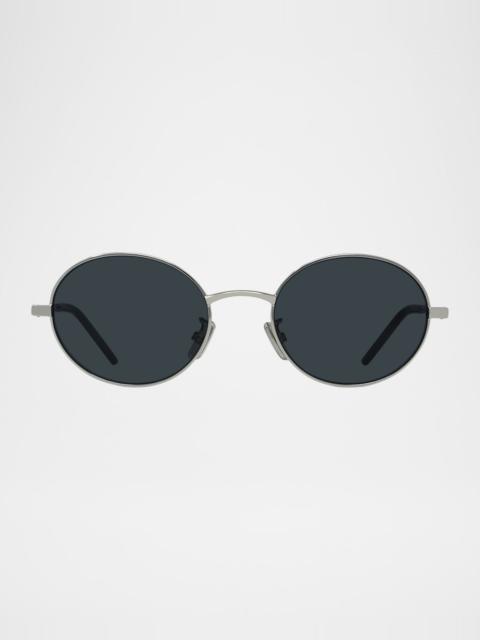 Givenchy Men & apos;s City Round Metal Sunglasses
