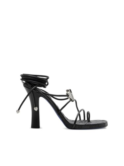 Ivy Shield leather sandals