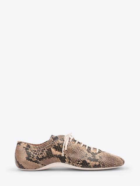 Dries Van Noten LEATHER BALLERINA SNEAKERS