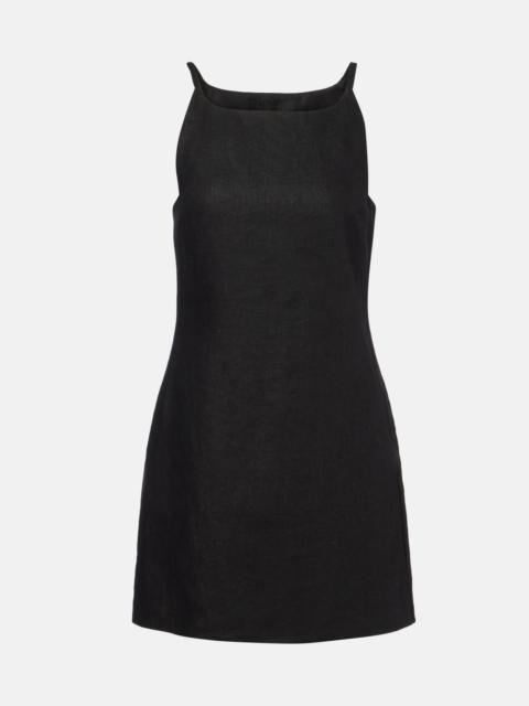 POSSE Neve linen minidress