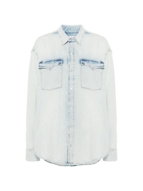 RE/DONE long-sleeve denim shirt