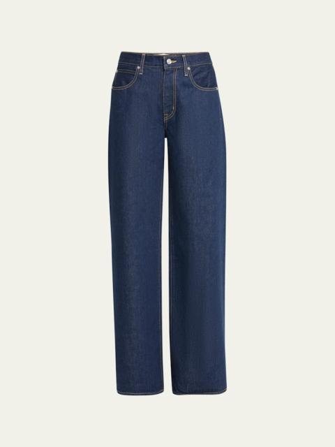 SLVRLAKE Selena Wide-Leg Jeans