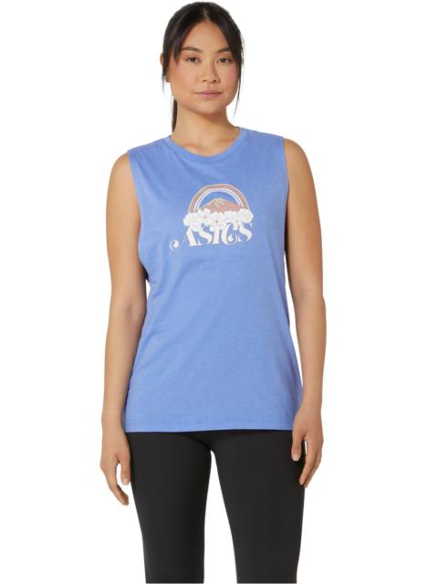 Asics WOMEN'S ASICS YOUR ADVENTURE MUSCLE TEE