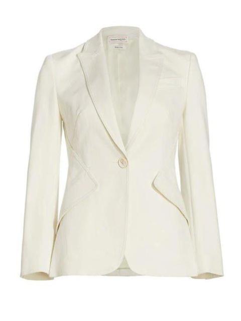 Alexander McQueen Tailored Denim Jacket