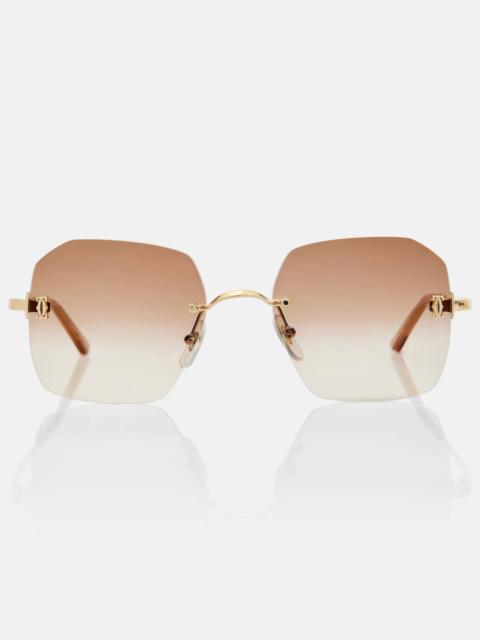 Cartier Signature C square sunglasses