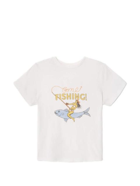 RE/DONE boyfriend fishing T-shirt