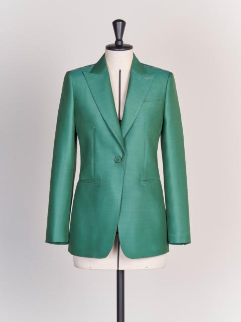 FIACRE Wool and silk double-fabric blazer
