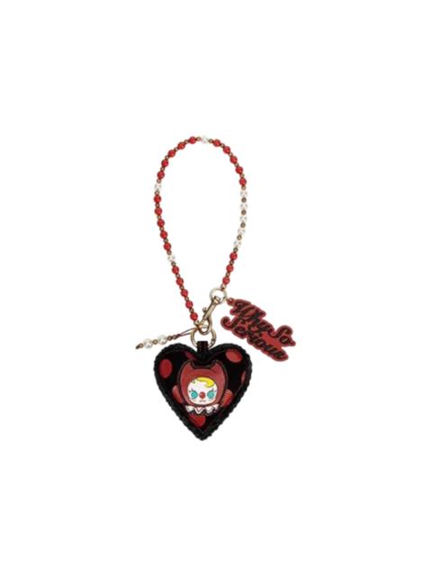 POP MART Pop Mart WHY SO SERIOUS Series Baby Molly Crimson Dancer Pendant Chain