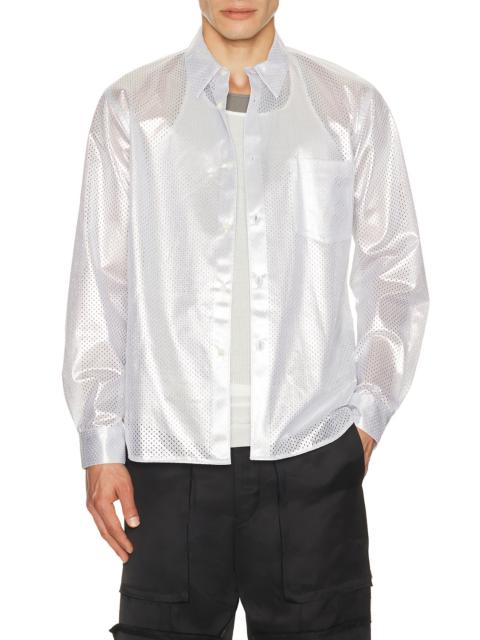 Comme des Garçons Homme Plus Satin Button Down Shirt
