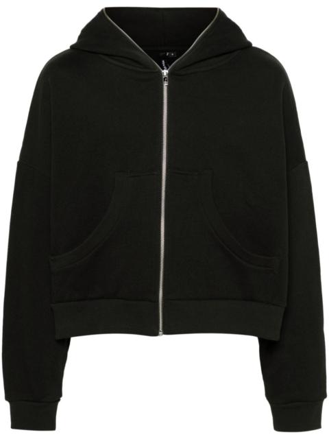 entire studios organic-cotton zipped hoodie